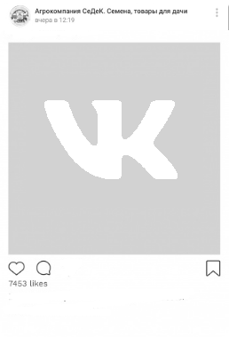 карточка ВКонтакте