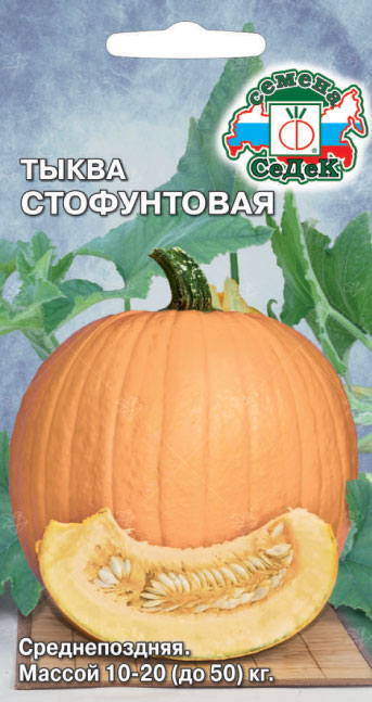 Тыква Стофунтовая