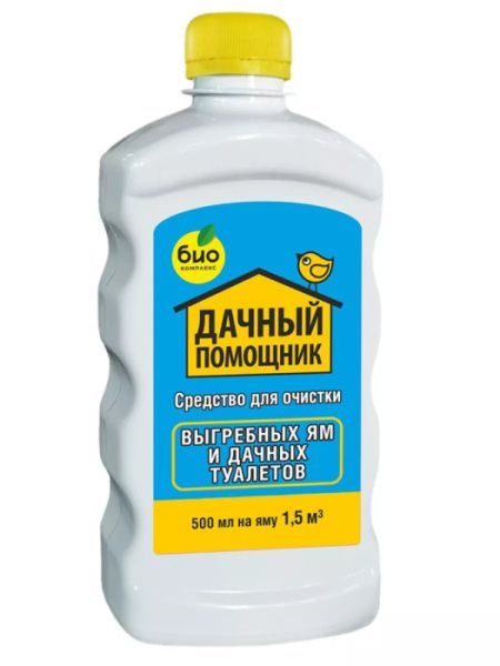 Средство для дачных туалетов и выгребных ям 500мл Дачный помощник