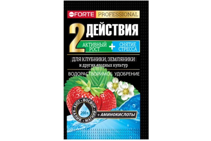 Bona Forte Удобрение Для  клубники и земляники 100г