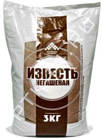 Известь негашеная 3кг ДК