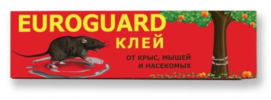 Клей для отлова грызунов и насекомых Euroguard 135г