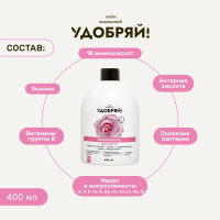 Биомолекулы для цветов 400мл, Удобряй!
